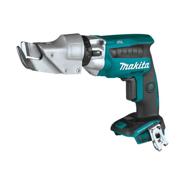 Makita XSJ04Z Cizalla Desplazada Sin Escobillas Inalámbrica de 18 Calibre 18V LXT Litio-Ion, Solo Herramienta