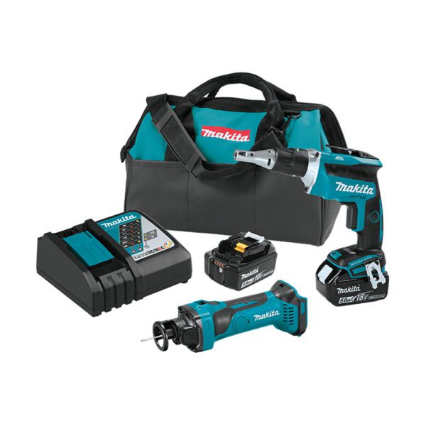 Makita XT255T Kit Inalámbrico de Combo 2PC 18V LXT Litio-Ion (5.0Ah)