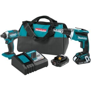 Makita XT262R 18V LXT Kit Combo Compacto Inalámbrico de Ion-Litio 2 Piezas (2.0Ah)