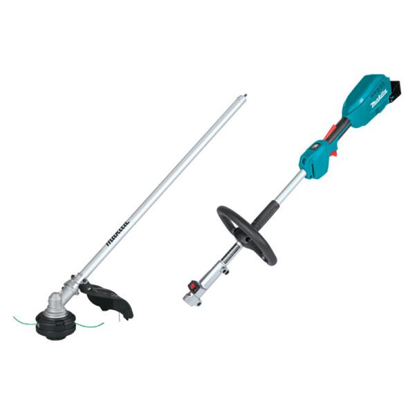 Makita XUX02ZX1 Kit de Cabezal de Potencia de Eje Acoplable Sin Escobillas Inalámbrico 18V LXT Litio-Ion con Accesorio de Desbrozadora de 13'', Solo Herramienta