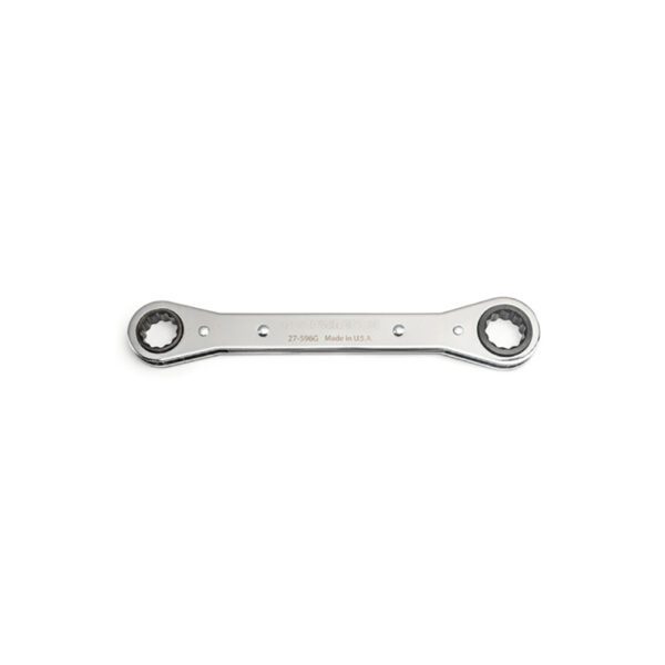 27-594G GearWrench Llave de Trinquete de Doble Caja Laminada de 12 Puntos 1/2'' x 9/16''