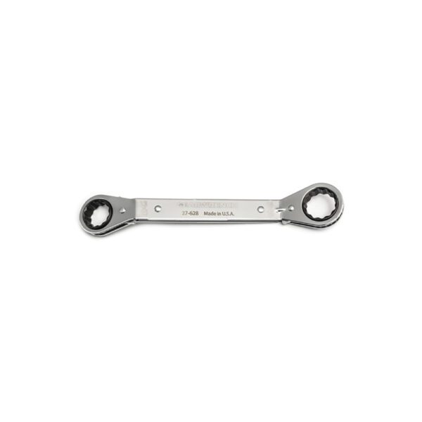 27-626G GearWrench Llave de Caja de Trinquete Laminada de 12 Puntos con Desplazamiento de 25 Grados 3/4'' x 7/8''