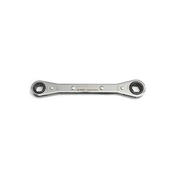 54-596G GearWrench Llave de Trinquete de Doble Caja Laminada de 6 Puntos 13mm x 14mm