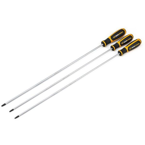 80064H GearWrench Juego de Destornilladores de Material Dual de 3 Piezas Torx
