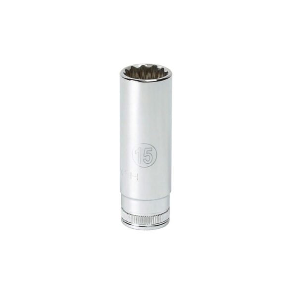 80226 GearWrench Dado Profundo 3/8'' de 6 Puntos con Impulsor Cuadrado de 1/4''