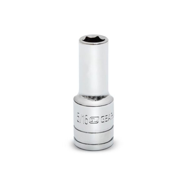 80364S-06 GearWrench Dado SAE de 6 Puntas de Longitud Media de 3/8'' de 5/16''