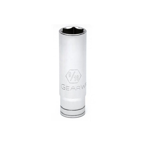 80368 GearWrench Dado Profundo SAE de 6 Puntos con Impulsor de 3/8''