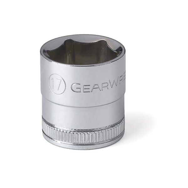 80385 GearWrench Dado Estandar Metrico de 6 Puntos con Impulsor de 3/8''