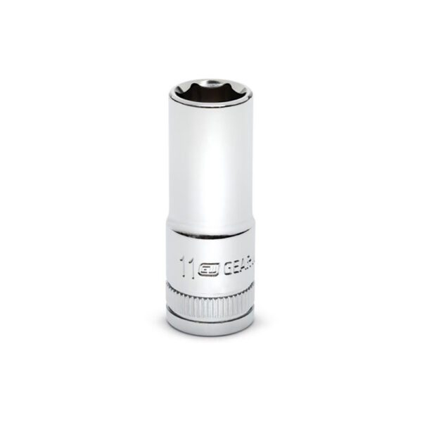 80393S-06 GearWrench Dado Métrico de 6 Puntas de Longitud Media de 3/8'' de 11mm