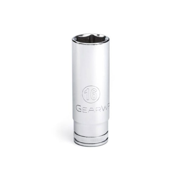 80398 GearWrench Dado Profundo Metrico de 6 Puntos con Impulsor de 3/8''