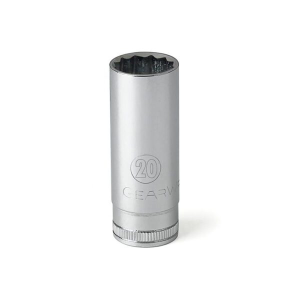 80817D GearWrench Dados Metricos Profundos de 12 Puntos con Impulsor de 1/2''