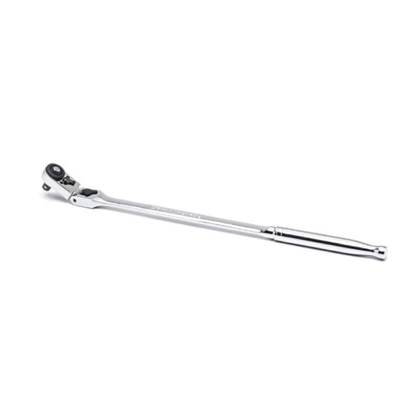 81030 GearWrench Trinquete de Cabeza Delgada Flex de Liberación Rápida de 72 Dientes de 1/4'' de 12''