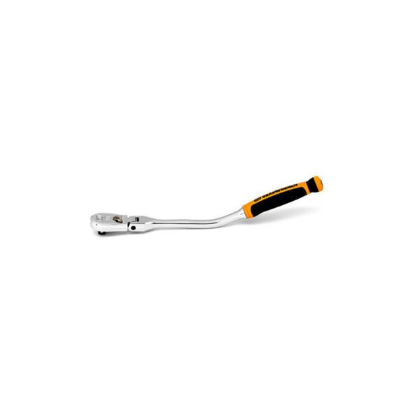 81213T GearWrench Trinquete de Lágrima con Cabeza Flexible Desplazada de Doble Material de 90 Dientes de 3/8'' de 12-1/4''