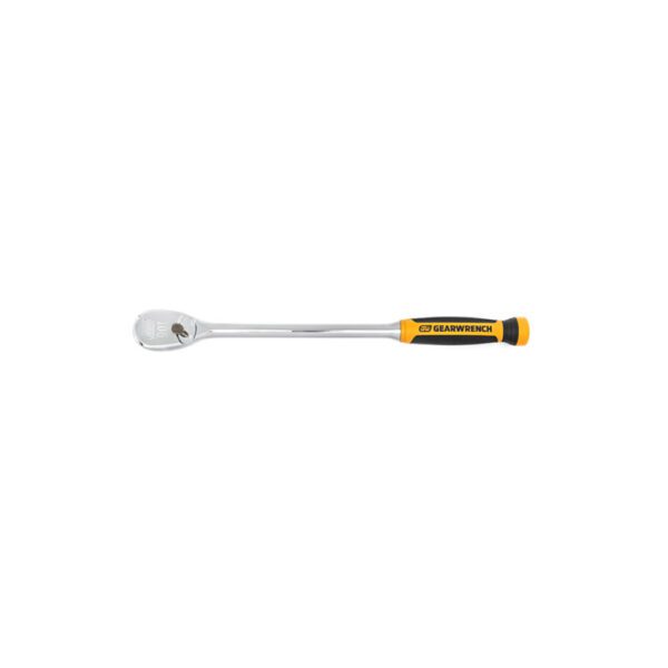 81361T GearWrench Trinquete de Lágrima de Mango Largo de Doble Material de 90 Dientes de 1/2'' de 16-1/2''