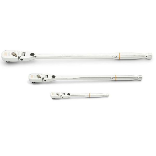 81382 GearWrench Juego de Trinquetes Flex con Bloqueo de 120XP de 3 Piezas