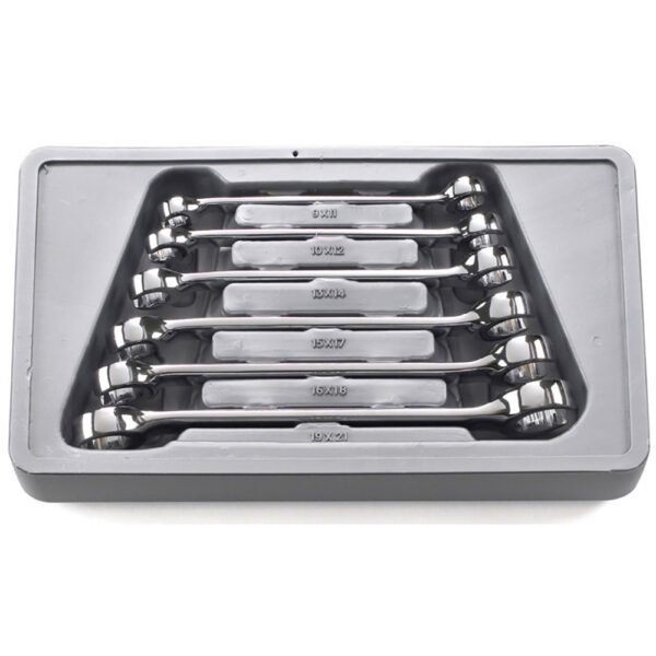81906 GearWrench Juego de Llaves de Tuerca Abocinada de 6 Piezas Metrico