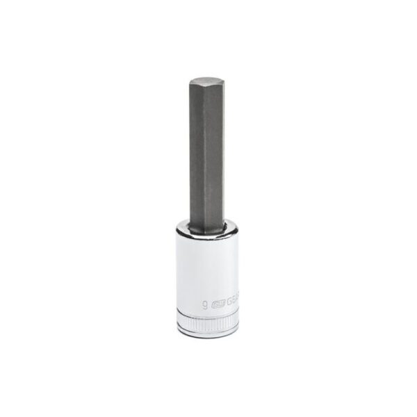 82544 GearWrench Dado de Puntas Hexagonales de Longitud Media Métricas de 3/8'' de 9mm