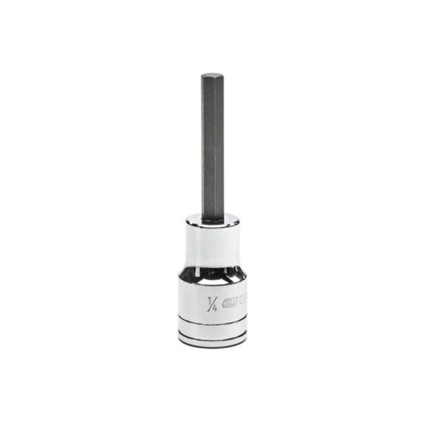 82555 GearWrench Dado SAE de Longitud Medio con Punta Hexagonal con Accionamiento de 1/2'' de 1/4''