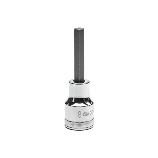 82572 GearWrench Dado Métrico de Longitud Medio con Punta Hexagonal con Accionamiento de 1/2'' de 8mm