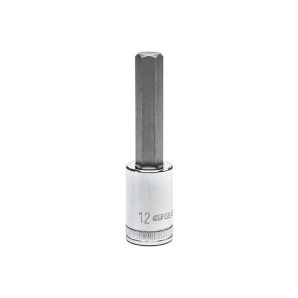 82574 GearWrench Dado Métrico de Longitud Medio con Punta Hexagonal con Accionamiento de 1/2'' de 12mm