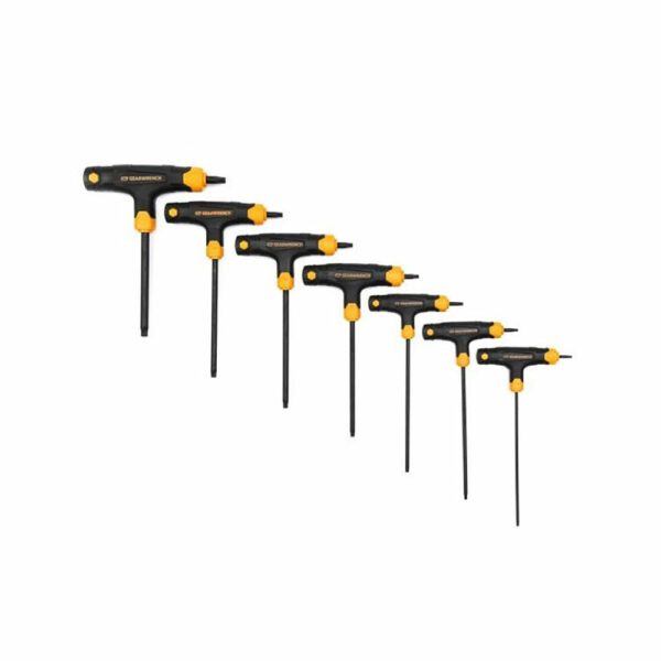 83517 GearWrench Juego de 7 Llaves Hexagonales con Mango en T TORX