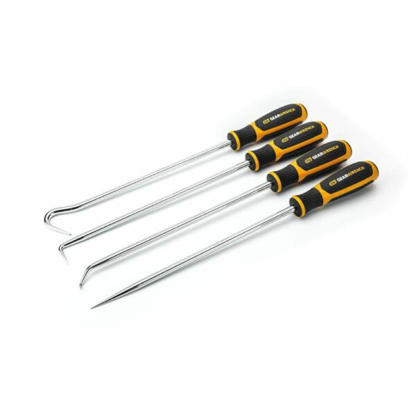 84020H GearWrench Juego de 4 Piezas de Gancho y Escoger de Alta Resistencia