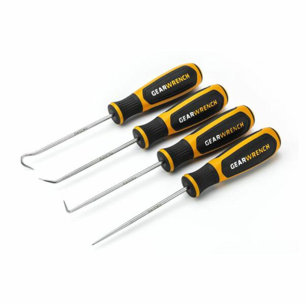 84040H GearWrench Juego de 4 Piezas de Mini Gancho y Escoger