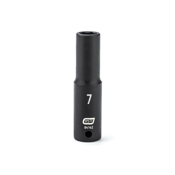 84142 GearWrench Dado de Impacto Profundo de 1/4'', Metrico