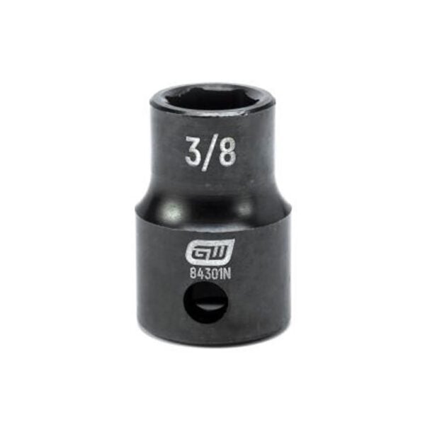 84301N GearWrench 3/8'' Accionamiento Dado de Impacto Estándar de 6 Puntos SAE 3/8''