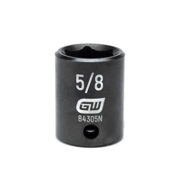 84305N GearWrench 3/8'' Accionamiento Dado de Impacto Estándar de 6 Puntos SAE 5/8''