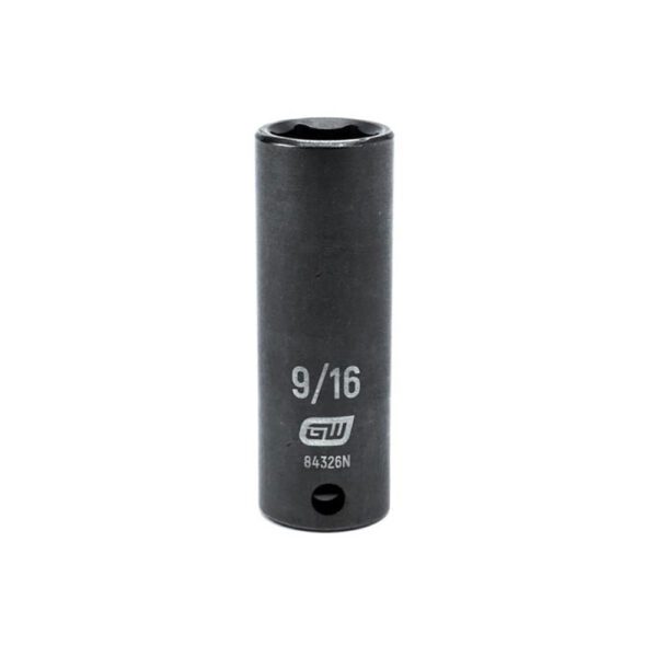 84326N GearWrench 3/8'' Accionamiento Dado de Impacto Profundo de 6 Puntos SAE 9/16''