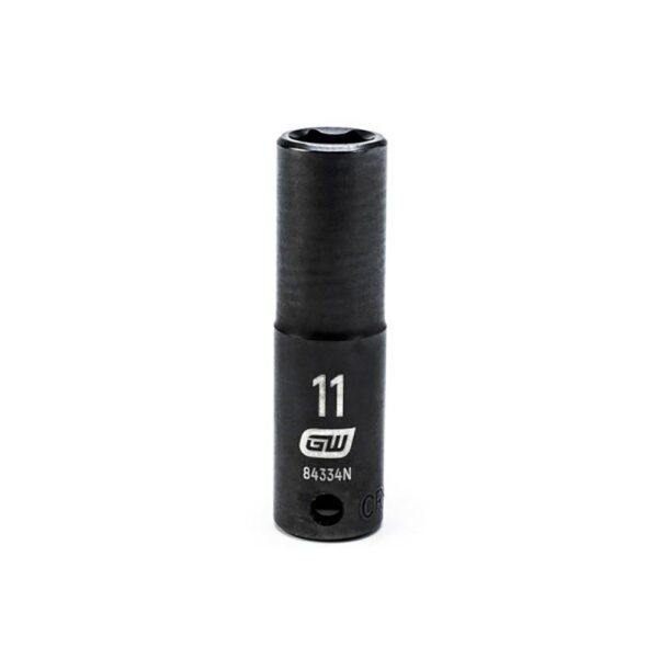 84334N GearWrench 3/8'' Accionamiento Dado de Impacto Profundo de 6 Puntos Métrico 11mm