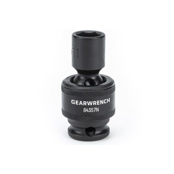 84357N GearWrench 3/8'' Accionamiento Dado de Impacto Universal Estándar de 6 Puntos Métrico 11mm