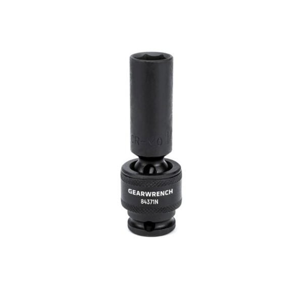 84371N GearWrench 3/8'' Accionamiento Dado de Impacto Universal Profundo de 6 Puntos SAE 1/2''