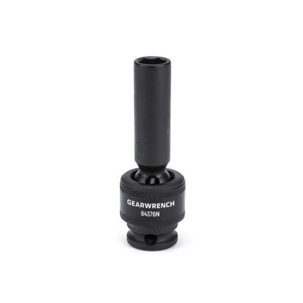 84376N GearWrench 3/8'' Accionamiento Dado de Impacto Universal Profundo de 6 Puntos Métrico 10mm