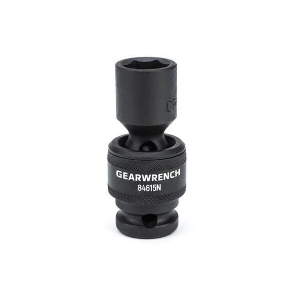84615N GearWrench Dado de Impacto Universal de 6 Puntos Estándar Métrico con Accionamiento de 1/2'' de 15mm