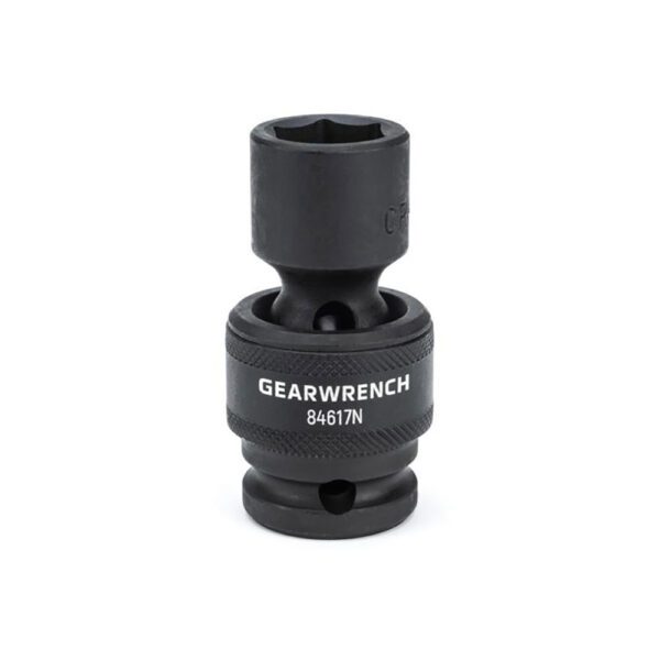 84617N GearWrench Dado de Impacto Universal de 6 Puntos Estándar Métrico con Accionamiento de 1/2'' de 17mm