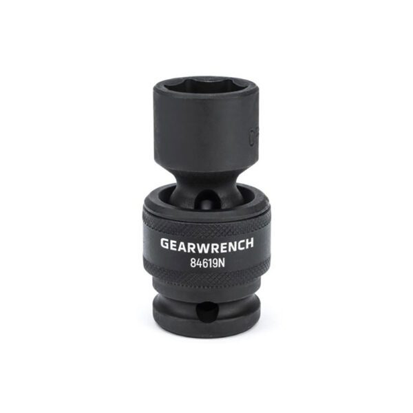 84619N GearWrench Dado de Impacto Universal de 6 Puntos Estándar Métrico con Accionamiento de 1/2'' de 19mm