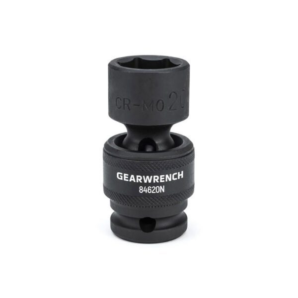 84620N GearWrench Dado de Impacto Universal de 6 Puntos Estándar Métrico con Accionamiento de 1/2'' de 20mm
