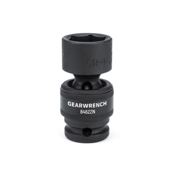 84622N GearWrench Dado de Impacto Universal de 6 Puntos Estándar Métrico con Accionamiento de 1/2'' de 22mm