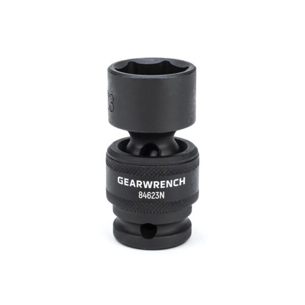 84623N GearWrench Dado de Impacto Universal de 6 Puntos Estándar Métrico con Accionamiento de 1/2'' de 23mm