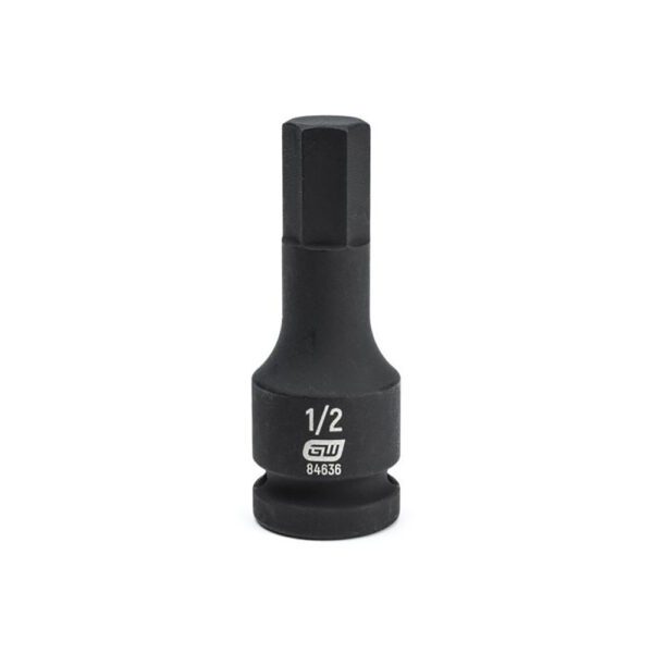 84631 GearWrench Dado de Impacto con Punta Hexagonal de 1/2'', Metrico