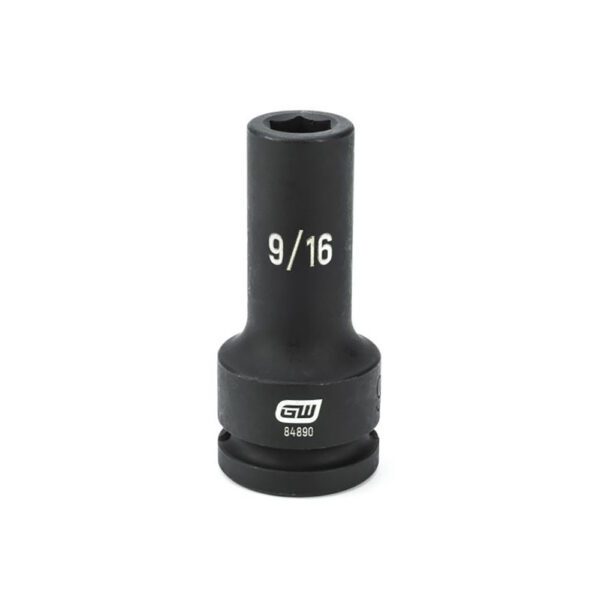 84890 GearWrench 3/4'' Accionamiento Dado de Impacto Profundo de 6 Puntos SAE 9/16''