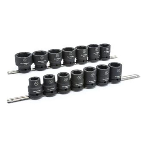 84959 GearWrench 14pc Juego de Dados de Impacto Estándar de 6 Puntos con Accionamiento de 3/4'' SAE