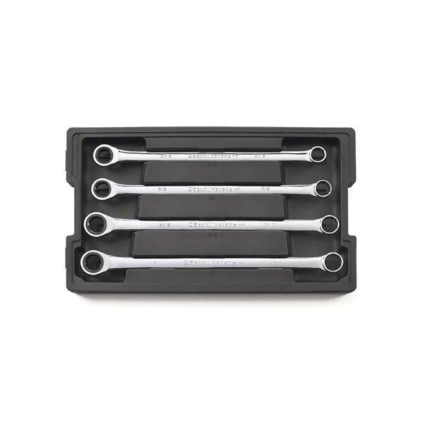 85996 GearWrench Juego de Llaves de Trinquete de Doble Caja XL GearBox de 12 Puntos de 4 Piezas
