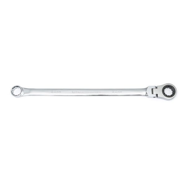 86024 GearWrench 24mm Llave de Caja Doble de Cabeza Flexible de 72 Dientes XL GearBox
