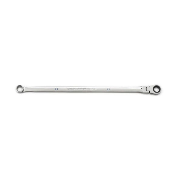 86111 GearWrench Llave de Trinquete de Cabeza Flexible Universal de 120XP Spline XL GearBox 11mm