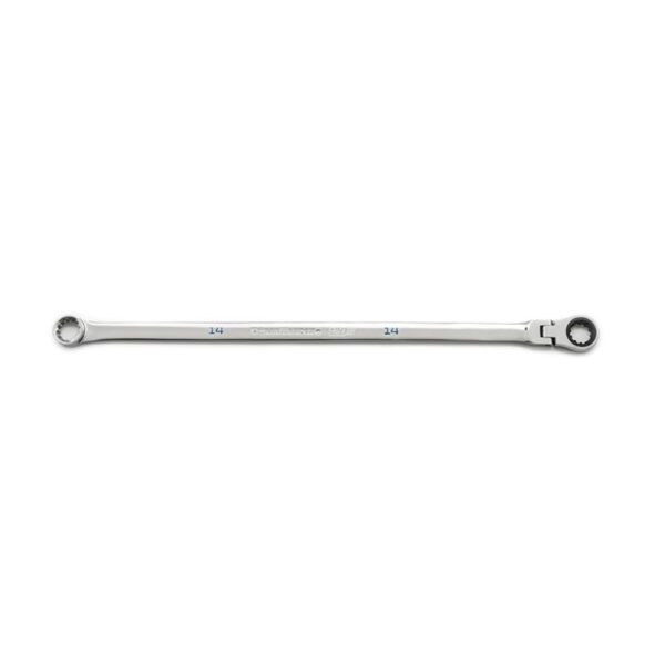 86114 GearWrench Llave de Trinquete de Cabeza Flexible Universal de 120XP Spline XL GearBox 14mm