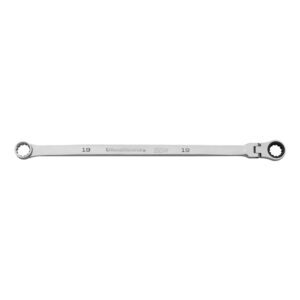 86119 GearWrench Llave de Trinquete de Cabeza Flexible Universal de 120XP Spline XL GearBox 19mm