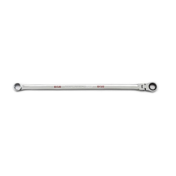 86134 GearWrench 9/16'' Llave Combinada de Trinquete de Cabeza Flexible GearBox de 120XP Universal Spline XL